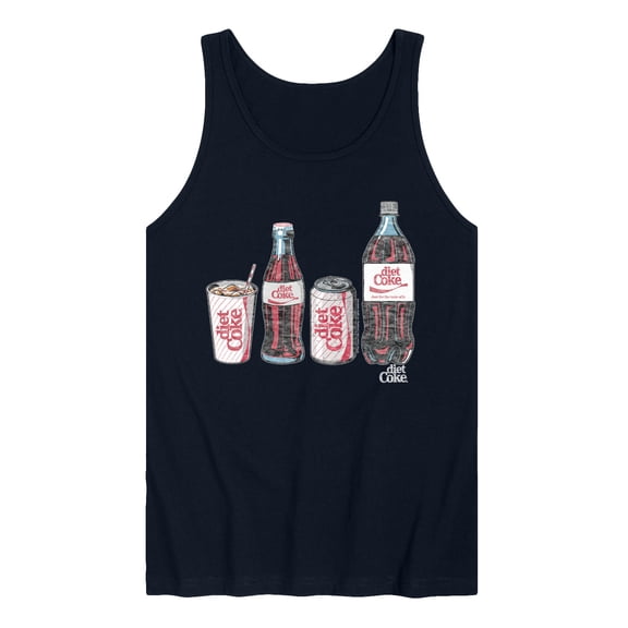 Diet Coke - Bottles and Cans - Men's Sleeveless Graphic Tank