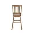thumbnail image 5 of Home 2 Office SH Mission 42.5 in. Oak High Back Wood 29 in. Bar Stool, 5 of 6