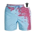 thumbnail image 1 of Magical Change Color Beach Shorts Child Swimming Trunks Swimwear Quick Dry Bathing For Boy, 1 of 4
