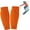 Orange, variant on Ski Shin Guards with Honeycomb Pads, Breathable Anti-Collision Leg Protection for Skiing, Football, Baseball & MTB Sports