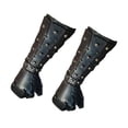 thumbnail image 4 of Guardias medievales Guardias Retro Muñeca de la pulsera para los accesorios de fotos Performance de Negro, 4 of 8