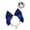 Blue, variant on Faux Wolf Ear Hairband Bendable for Parties Accessory