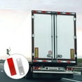 thumbnail image 4 of Truck Reflectors, 20pcs Reflector Reflective Tape Car Reflector Pendant White Red Rear Reflector Cat Eyes Side Reflectors Safety Warning Sticker (15, 4 of 5