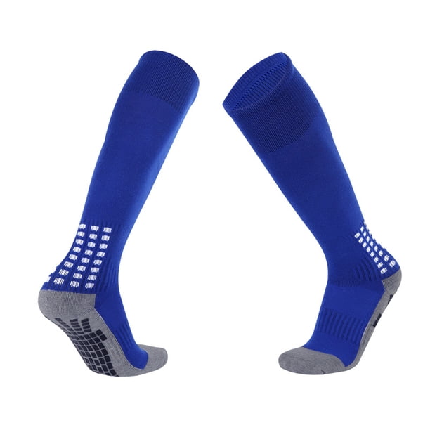 Calcetines de fútbol para adultos, con partículas que dispensan, antideslizantes, con absorción de impactos, para entrenamiento de estudiantes, calcetines deportivos de baloncesto