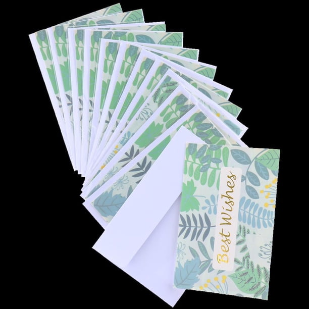 12 tarjetas de felicitación, papelería, premium, para las ocasiones, para cumpleaños, bodas, aniversarios, graduación y felicitaciones Los mejores deseos Macarena Todas las tarjetas de felicitación de la ocasión