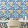 thumbnail image 2 of Ambesonne Lemons Peel & Stick Wallpaper for Home, Abstract Colored Citrus Art, 13"x72", Multicolor, 2 of 5