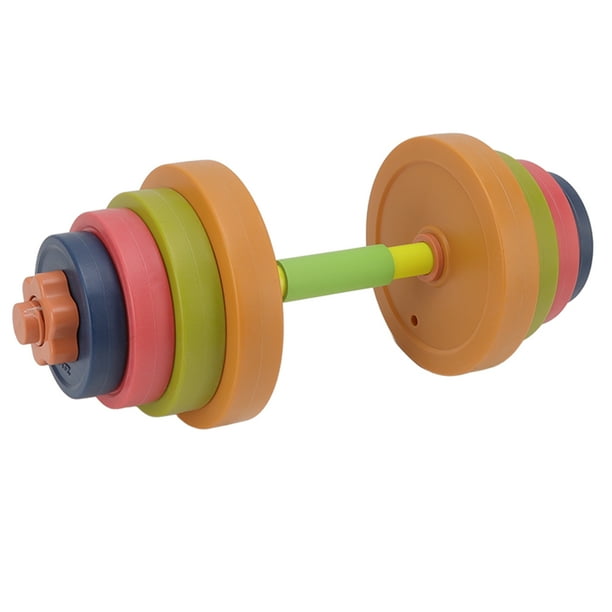 Kids Fitness EquipmentAdjustable Dumbbell Toy Plastic Children Dumbbell ...