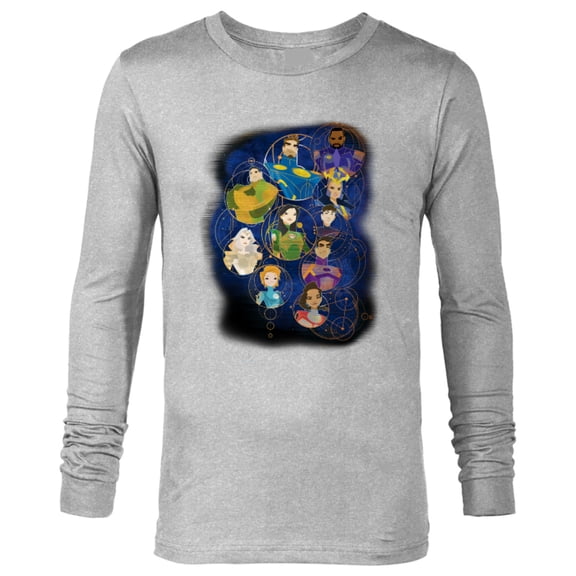Marvel Eternals Team of Immortal Beings Group - Long Sleeve T-Shirt for Men – Customized-Athletic Heather