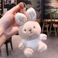 thumbnail image 2 of Dsscvnef Easter Rabbit Plush Stuffed Stuffed Animal Doll Boy and Girl Backpack Accessories Cartoon Little Rabbit Plush Toy Keyring Gift Kawaii Pendant Gift, 2 of 4