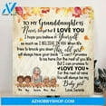 thumbnail image 1 of Custom Personalized Grandma & Granddaughter Blanket, 1 of 5