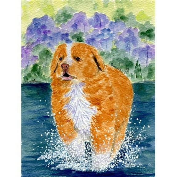 11 x 15 in. Nova Scotia Duck Toller Garden Size Flag