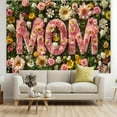 thumbnail image 4 of Pink Yellow Green Flowers Mom Happy Mother'S Day Backdrop Banner Backdrop Props Wall Decoration for Home Decor, Birthday Anniversary, 4 of 4