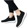 thumbnail image 5 of CPNG Walking Shoes for Women's Woven Orthopedic Breathable Soft Shoes Go Walking Slip On Foam Shoes Hands Slip in Sneakers Arch Support Lightweight and Comfortable Shoe, 5 of 9
