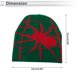 thumbnail image 3 of Gorra de ciclismo única y económica, cálida, cómoda y transpirable, forro de casco de acrílico, fondo verde, 22x22cm, 1 Pcs, 3 of 7