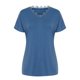 thumbnail image 4 of Mujeres moda Casual Color sólido cuello en V encaje costura manga corta camiseta Top blusa pulóver Pompotops hkajfhjk464084, 4 of 8