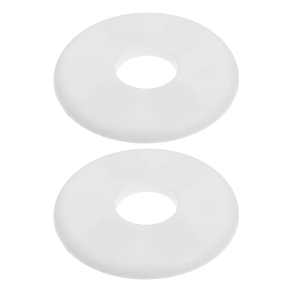 FRCOLOR 2pcs Decorative Pipe Wall Cover And Plumbing Flange Ring Water Pipe Drain Line Cover Decorative Pipe Flange For Home Improvement