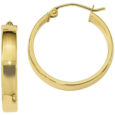 10kt Gold Polished Hoop Earrings