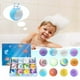 thumbnail image 3 of Bolas de baño, esponjas de ducha, 12 paquetes de bombas de baño para niños, bombas de baño orgánicas naturales, juguetes de baño para niñas y niños, regalos de cumpleaños para niños, esponja de baño., 3 of 5