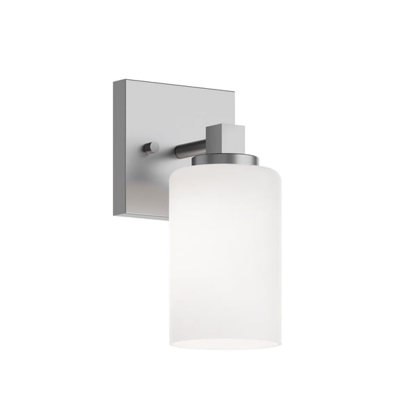 LEOS0509MBSN AFX Leo - 1 Light Wall Sconce-8.63 Inches Tall and 5.5 Inches Wide-Satin Nickel Finish