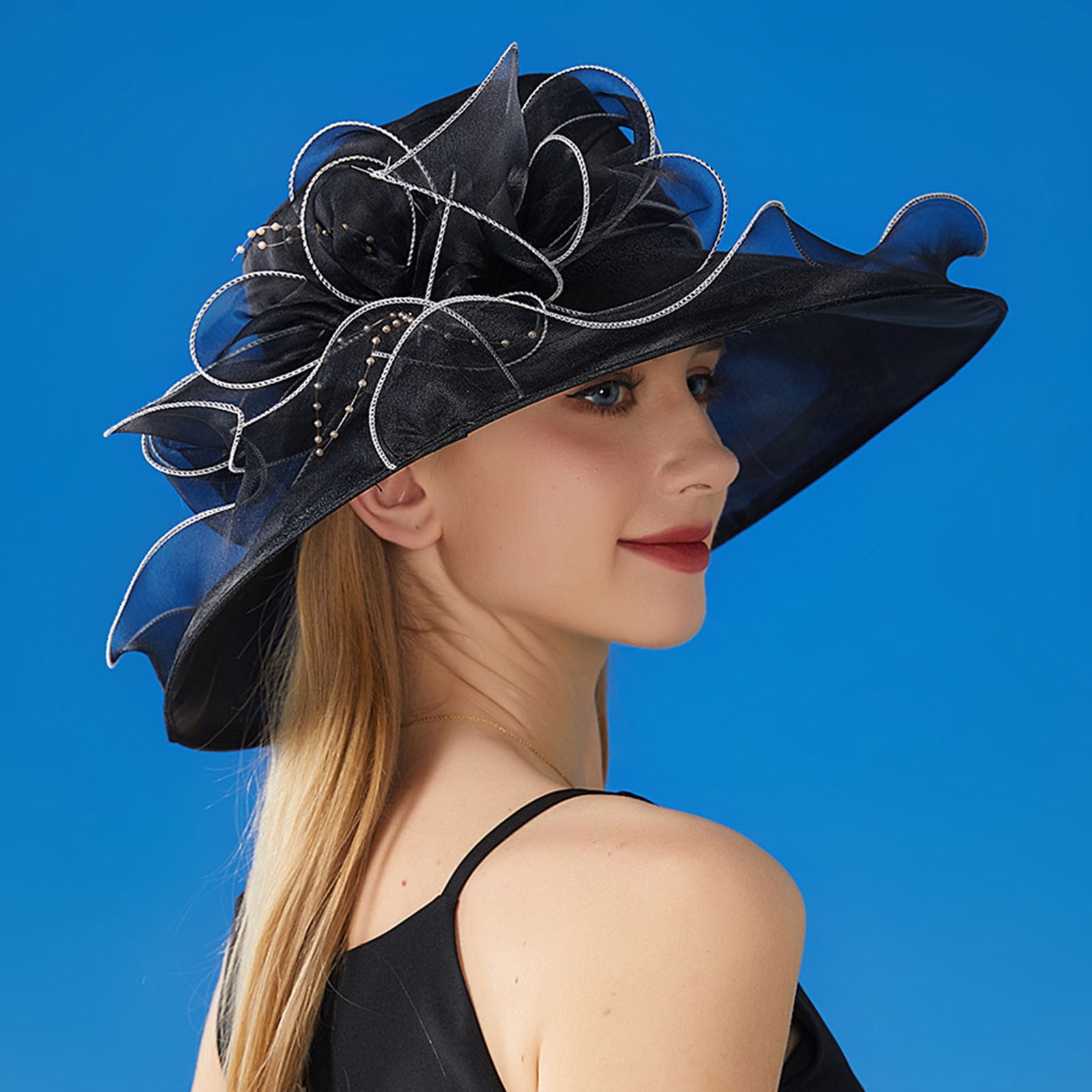 ladies dress hats near me Wallaroo A sleek black ribbon band completes the look Womens Dress Hats | Ladies