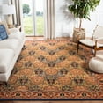thumbnail image 2 of SAFAVIEH Heritage Tamaya Floral Area Rug, Blue/Red, 8' x 10', 2 of 7