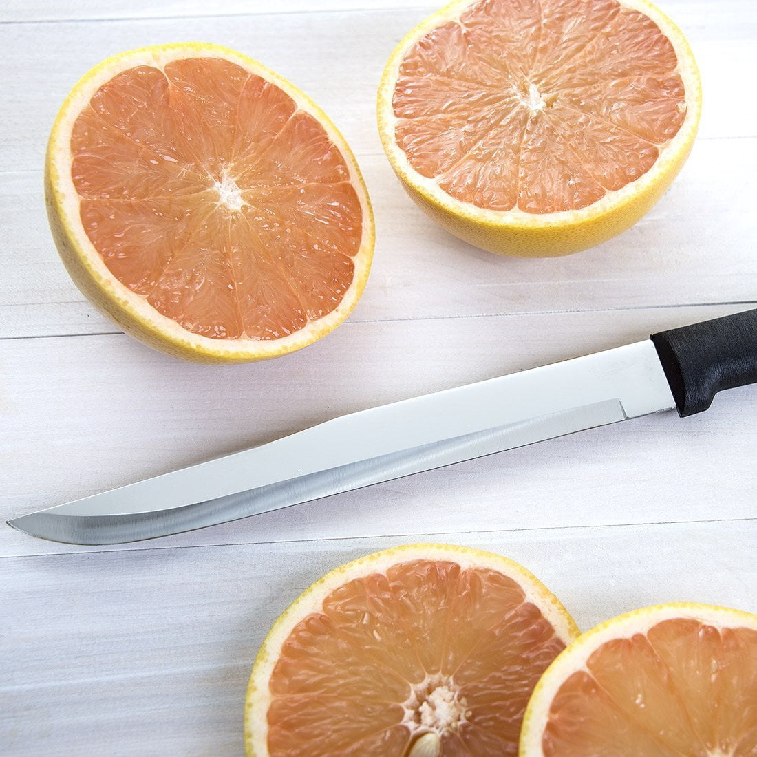 Rada Cutlery Carving Knife Set – Stainless Steel 2-Piece Carving Set With Stainless Steel Black Resin Handles
