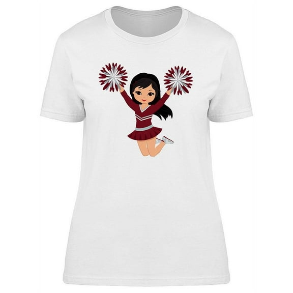 Cheerleader In Uniform T-Shirt Women -Image by Shutterstock, Female 3X-Large