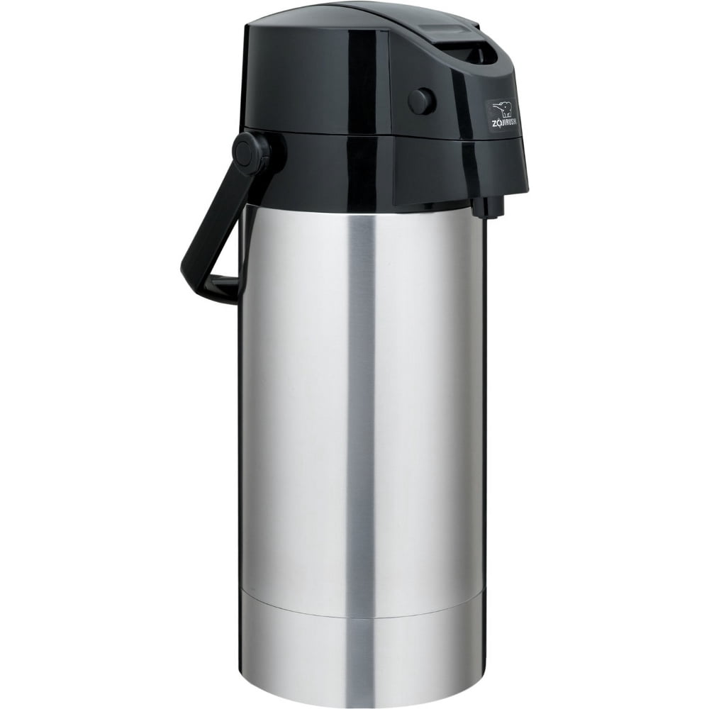 2.2 Liter Airpot Hot Coffee Server Carafe Beverage Dispenser Stainless Steel 