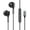 Type C - Black, variant on SENHAWK 3.5mm Jack Wired Semi In Ear Earbuds, HiFi Balanced Stereo Wired Headphones with Built-in Recording Grade Mic, Ergonomic Comfort Gaming Earphones Compatible with Smartphones Laptops Desktops