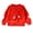 Red, variant on Vedolay Sweatshirt Girl's Pullover Crewneck with Ruffle Trim Long Sleeve Cute Oversize Sweatshirts,Red 2-3 Years