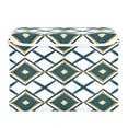 thumbnail image 7 of Yayeee Collapsible Cube Storage Bin with Lid Fabric Closet Decorative Basket with Handles, Gold Geometric Pattern, 7 of 7