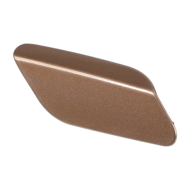 Tapa de boquilla del lavaparabrisas del parachoques frontal derecho Unique Bargains No.5C6955110, cubierta de recorte del parachoques para Volkswagen Jetta A6 2011-2014, plástico marrón, 1 Pcs