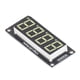 thumbnail image 2 of Módulo digital LED, 4 piezas Segmento LED Pantalla de segmento LED digital Segmento de bits Pantalla digital Estándares líderes en la industria NikouMX herramienta, 2 of 8