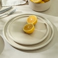 thumbnail image 6 of Stone Lain Eden 4-Piece Dinner Plate Set Stoneware, Beige, 6 of 6