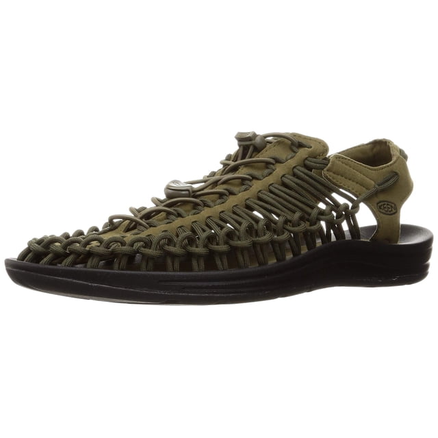 Sandalia KEEN UNEEK Classic Oliva Oscuro Negro US10
