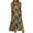 Multicolor#8, variant on Viikei Plus Size Dresses Women Fashion,Women's Summer Casual Dress Gradual Sleeveless Neck V-Neck Long Dress Multicolor S