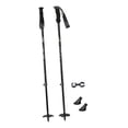thumbnail image 2 of S SERENABLE Skiing Poles External Lock System Adjustable for Resort Outdoor Snowboarding black, 2 of 9