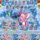 thumbnail image 2 of Juego de vajilla desechable para fiesta de cumpleaños de Lilo y Stitch azul de Disney con globos, mantel de fondo, platos, servilletas para Baby Showr, 2 of 5