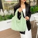 thumbnail image 4 of Bolso Mano Esponjoso para Mujer Bolso Hombro Peludo Informal Bolso Compras (verde), 4 of 9