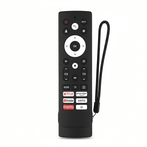 Funda Para Control Hisense Google Smart Tv Erf3n90h Negro