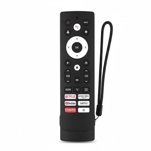 Funda Para Control Hisense Google Smart Tv Erf3n90h Negro