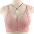 thumbnail image 2 of Birdeem Casual Sexy Front Button Shaping Cup Shoulder Strap Underwire Bra Plus Size Extra-Elastic Wirefree, 2 of 12