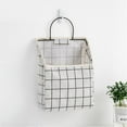 thumbnail image 1 of DPTALR Bathroom Hanging Bag Storage Bag Wall-mounted Fabric Desktop Storage Bag, 1 of 1