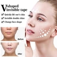 thumbnail image 4 of 60/120/180pcs Instant Invisible Face Stickers Neck Eye Double Chin Lift V Shape Refill Tapes, 4 of 5