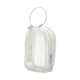 thumbnail image 5 of Bolsa de exhibición de figuras, bolsa para muñecas pequeñas, organizador portátil para colgar, estuche de transporte Redondo cuadrado blanco, 5 of 9