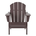 thumbnail image 2 of Paradise Outdoor Folding Poly Adirondack Chair (Set of 2), 2 of 6