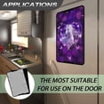 thumbnail image 6 of FUIALDOLG RV Door Window Shade 17.3'' x 26'', Half-Fold Design RV Window Cover with UV Protection and Privacy Features for Campers, Travel Trailers, Hook and Loop Design (Purple Rose Butterfly Horse), 6 of 7