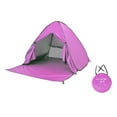 thumbnail image 4 of Beach Tent, up Tent, Beach Sun Protection, UPF 50 Lightweight up Windproof Pink, 4 of 8