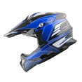 thumbnail image 5 of 1Storm Adult Motocross Helmet BMX MX ATV Dirt Bike Downhill Mountain Bike Helmet Flying Style H819-5 + Motorcycle Bluetooth Headset: Flying Blue, 5 of 9