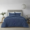 thumbnail image 2 of Posh Living Ginger 2pc Twin/Twin XL Comforter Set Navy, 2 of 6